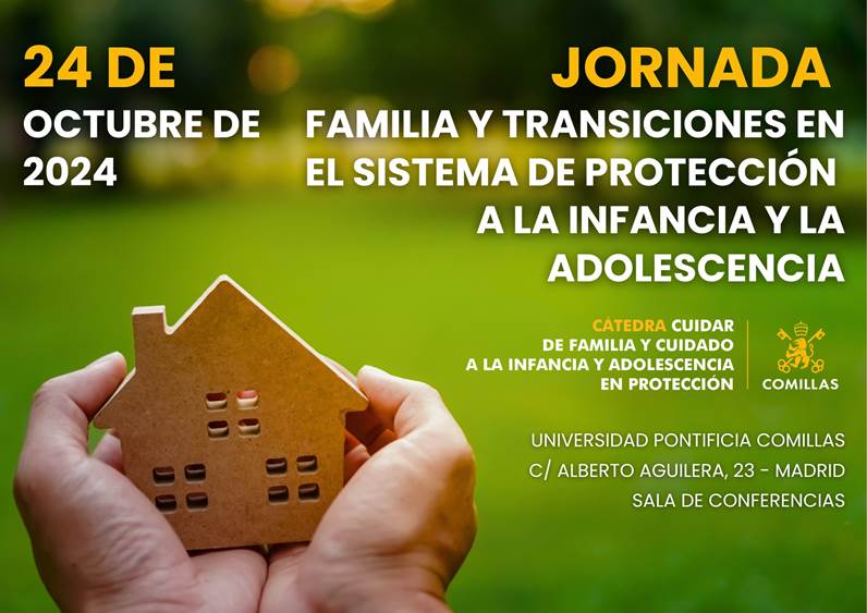 ComillasCHS (@comillaschs) on Twitter photo Nace la nueva Cátedra CUIDAR, de familia y cuidado a la infancia y adolescencia en protección. La inauguración, organizada por el Instituto Universitario de la Familia, contará con expertos en la materia.
<a href="/ComillasFamilia/">Comillas Instituto Familia</a>
#infanciayadolescencia
bit.ly/4eBBdfm Nace la nueva Cátedra CUIDAR, de familia y cuidado a la infancia y adolescencia en protección. La inauguración, organizada por el Instituto Universitario de la Familia, contará con expertos en la materia.
<a href="/ComillasFamilia/">Comillas Instituto Familia</a>
#infanciayadolescencia
bit.ly/4eBBdfm