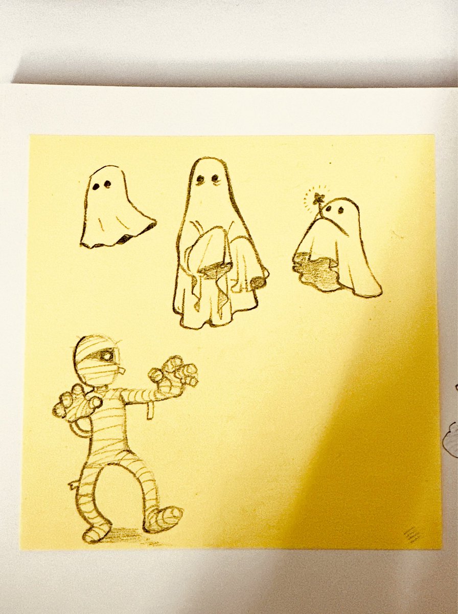 今日の絵。休憩時間に。 