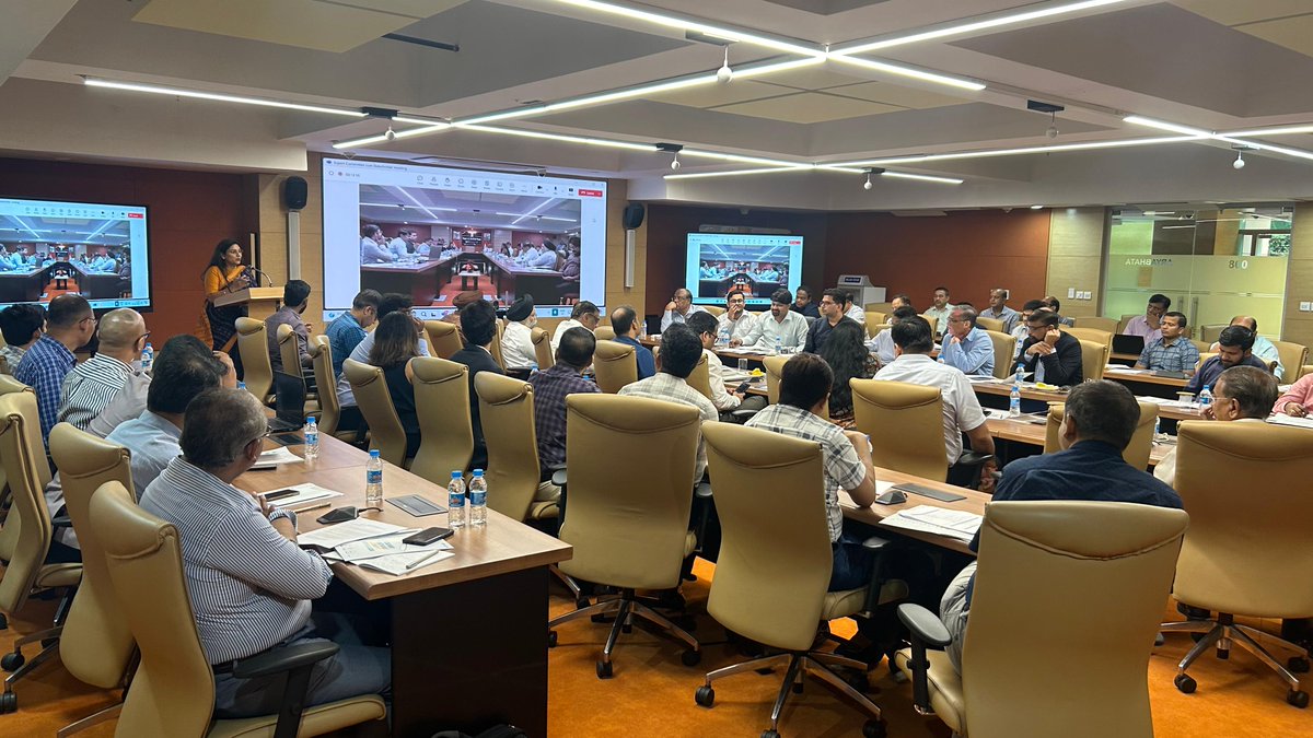 NRDC_India's tweet photo. #EventHighlights #NewThread
@NRDC & @india_greentree in collaboration with @IndiaDST organized a workshop to 'Advance Energy-Efficient Ceiling Fans in India'. Dr. Anita Gupta, Head, Climate, Energy & Sustainable Technology Division, @IndiaDST shared the welcome remarks. https://t.co/bMeYfZ1iiW