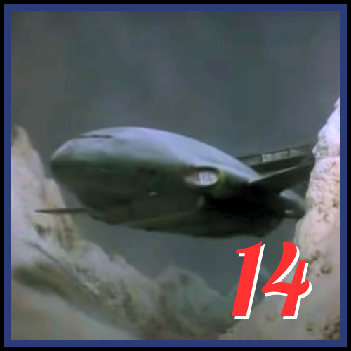 Sun Probe isn't the most exciting #Thunderbirds episode but it's worth it for T2 flying between snowy mountains