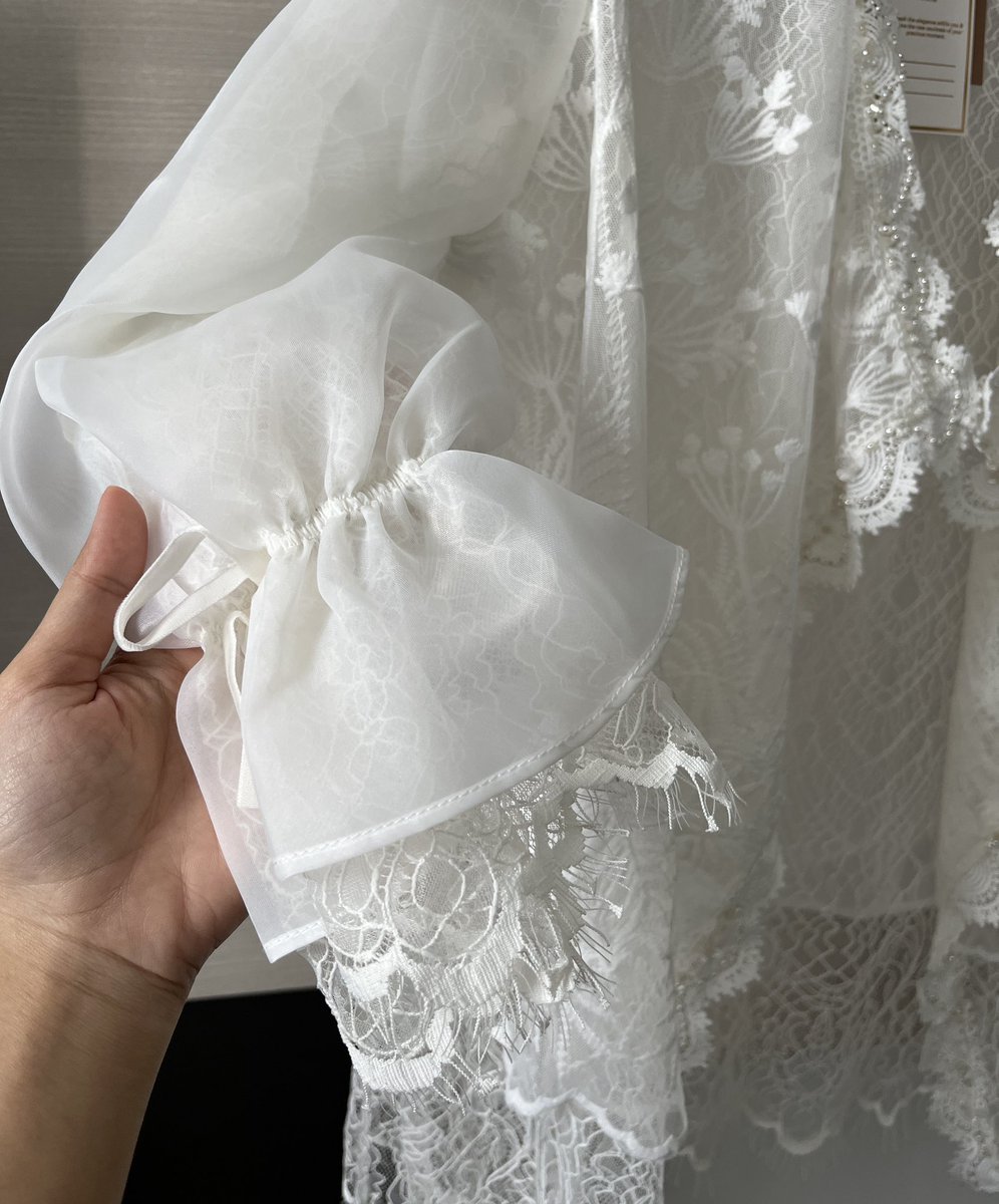 9bintaa's tweet photo. nemuin outer lace cantik bgt, detailnya bener2 perfect. packagingnya pake box. buat kondangan/ lamaran ini best sih🥹🤏🏻 https://t.co/oFuJn8v3jn