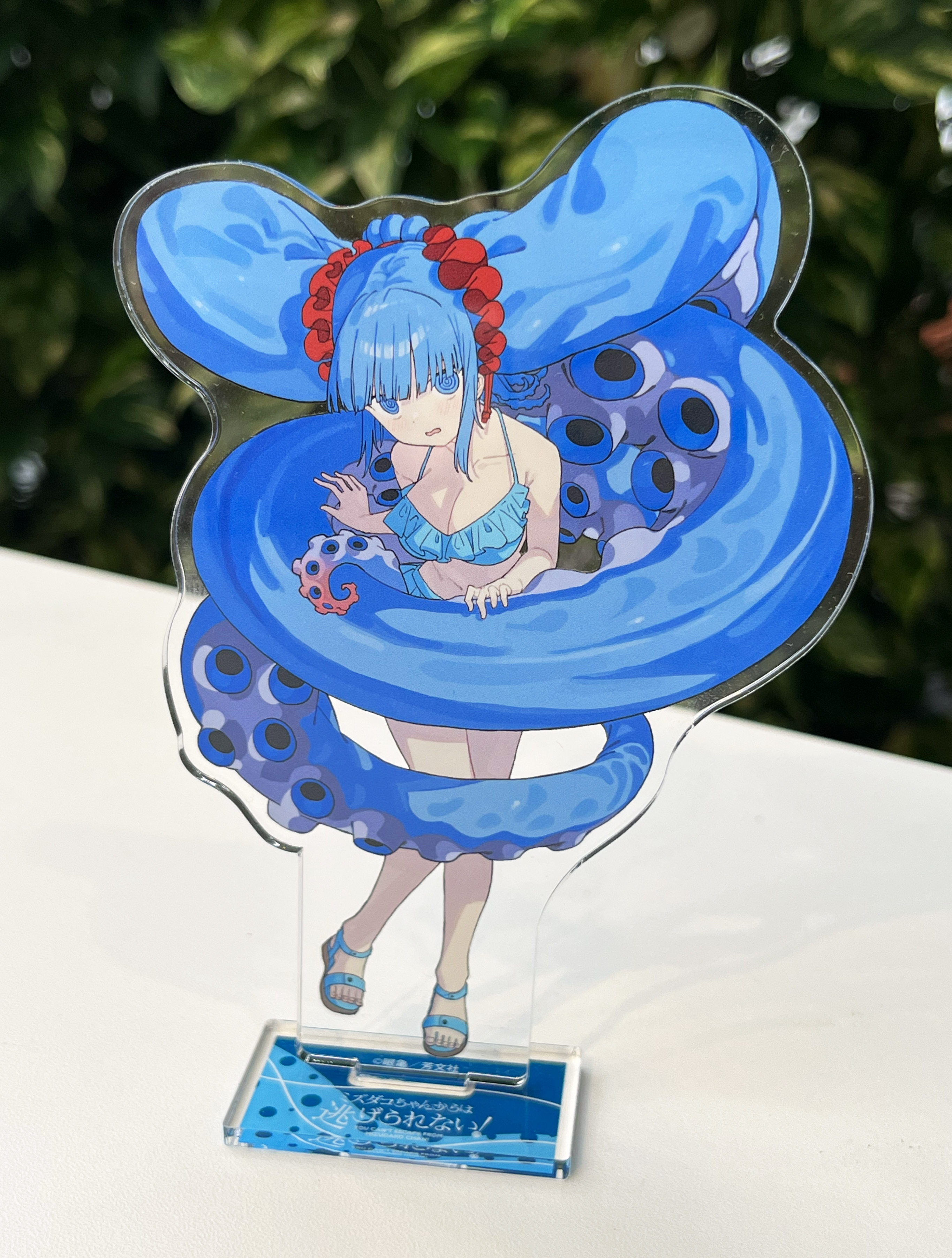 ミズダコちゃんからは逃げられないA賞.F3キャンバスボード(複製サイン入り)くじ くじラックオンライン限定 『ミズダコちゃんからは逃げられない