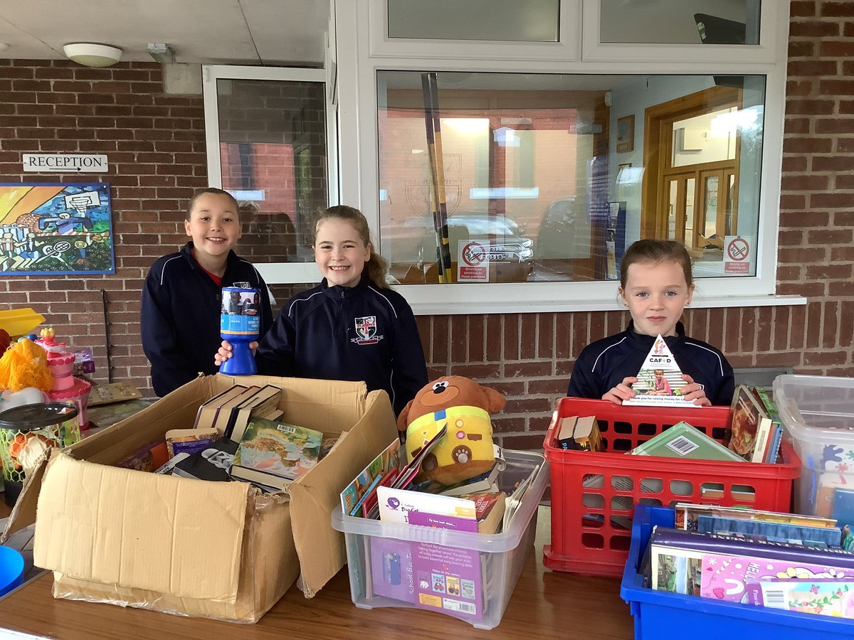 CatholicJosephs's tweet photo. Our @SVPEnglandWales @MiniVinniesEW are all ready for our toy, book and school uniform sale.
All donations will go to @CAFOD and @MarysMeals #seethinkdo https://t.co/dFB0YCyyPz