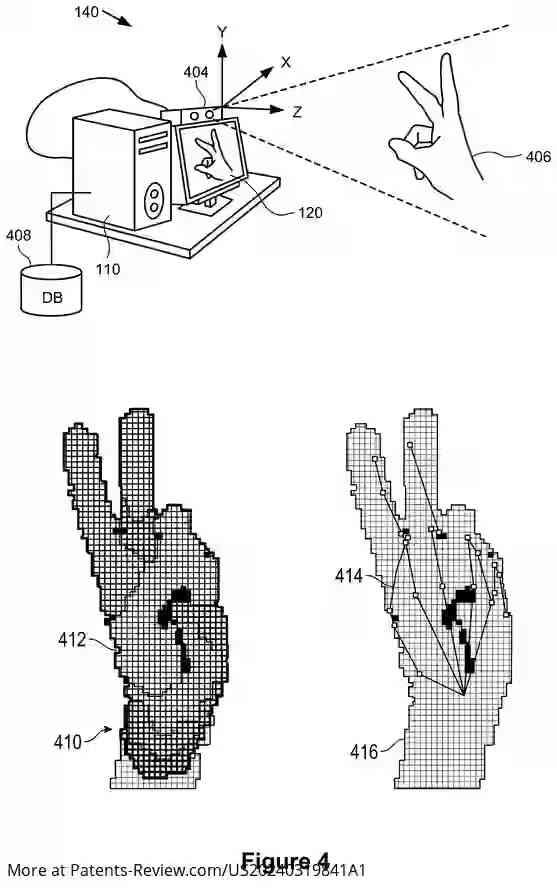 PatentPulse's tweet photo. #Apple's latest patent application #US20240319841A1 reveals innovative methods for interacting with 3D environments. The system detects inputs to preview and navigate virtual objects, adjusting views based on device movement. #patent #3D #virtualobjects #tech #ApplePatent $AAPL https://t.co/zG0pvSRyJ1