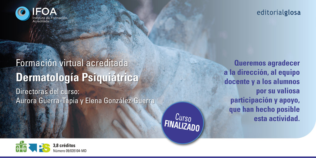 ✨ ¡Gracias a todos! ✨

El curso "Dermatología Psiquiátrica" ha llegado a su fin.

👏 Agradecemos de corazón a las Dras. Aurora Guerra-Tapia y Elena González-Tapia, al equipo docente y a nuestros alumnos por su participación activa y su compromiso con el aprendizaje. 💼