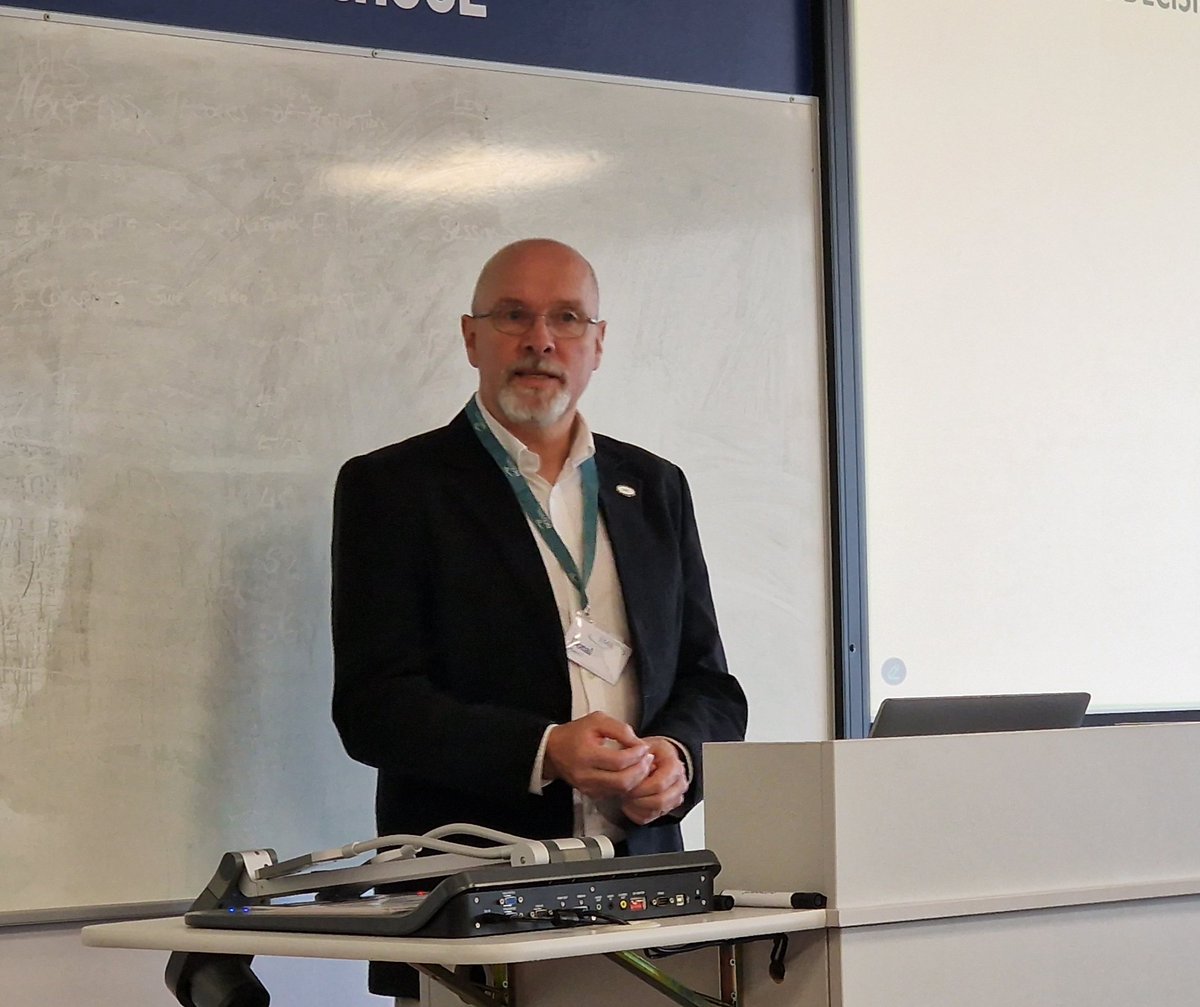 Great to welcome Dónal O'Driscoll to <a href="/BusinessDCU/">DCU Business School</a>  for <a href="/emergencymii/">Emergency Management Institute Ireland - EMII</a>  first breakfast briefing after the summer break to give his insights to decision making.