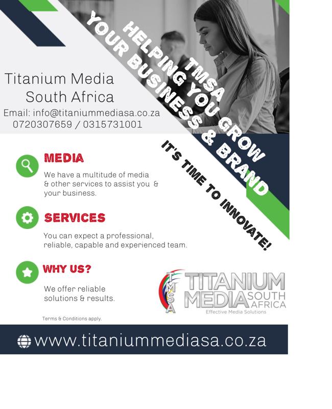 titaniummediasa's tweet photo. We are a full service #marketing #agency, offering target market research, social media management with social media monitoring data &amp; analytics, as well as a range of other products and services. Get in touch to find out more. Email info@titaniummediasa.co.za, call 0315731001. https://t.co/GEYyO2iBQQ