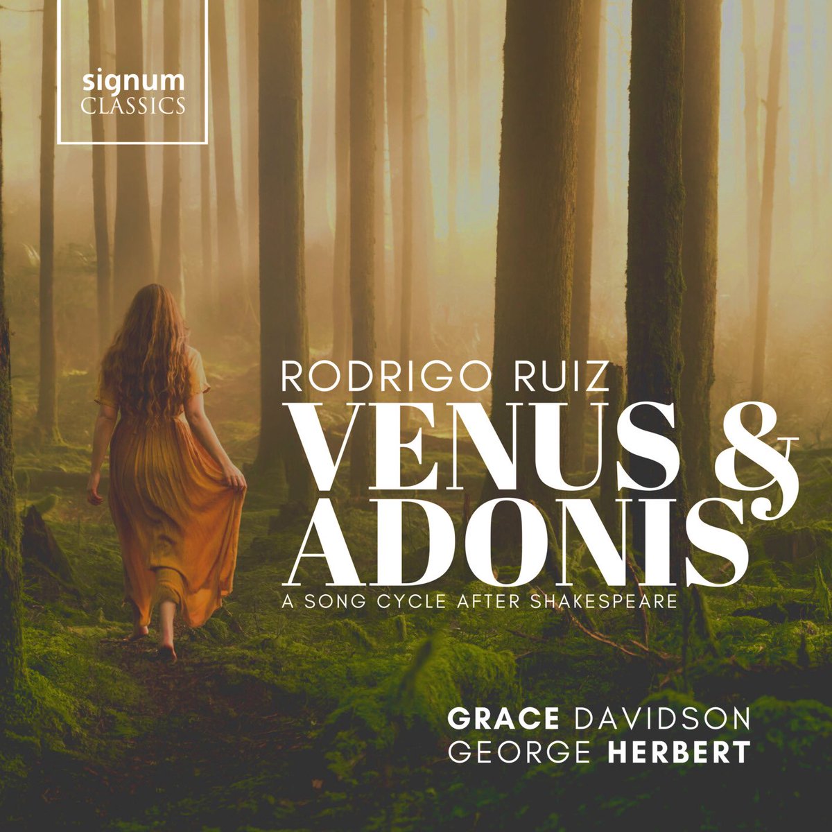 GraceLSDavidson's tweet photo. Venus & Adonis by composer @rodrigoruiz1988 is released today on @SignumRecords Get your copies here: https://t.co/g7tXhSo3sD
#songcycle #georgeherbert #friday #newrelease #lied 💿 https://t.co/U1Nx1L5jeh