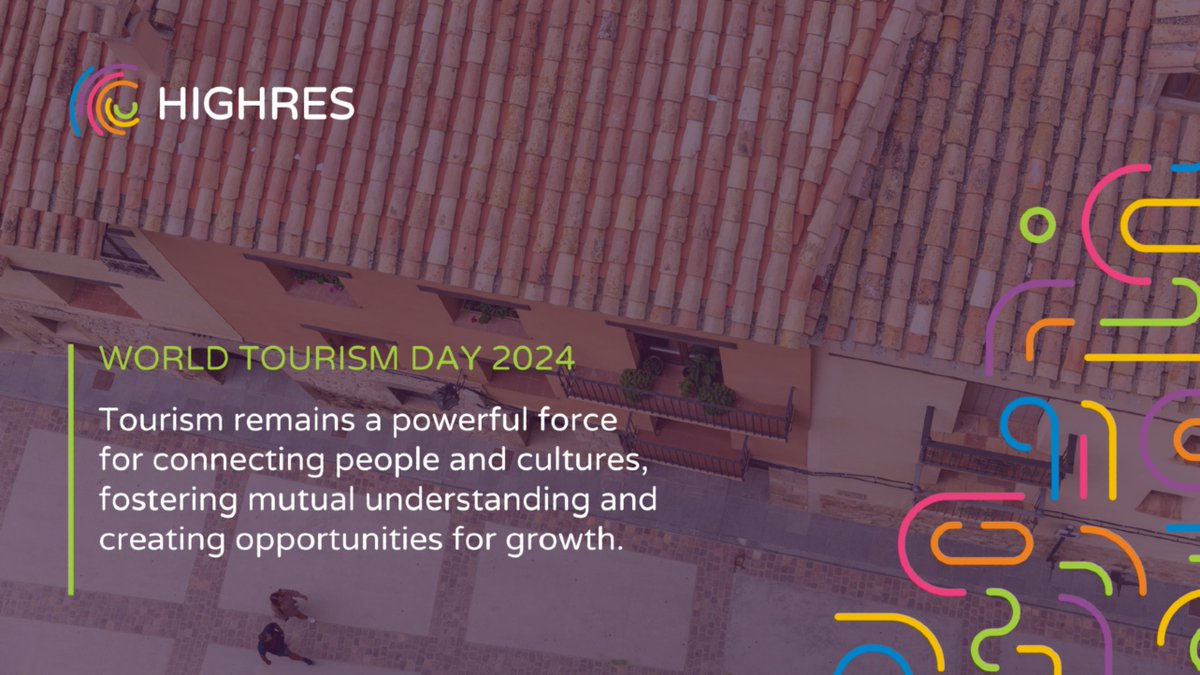 HIGHRESproject's tweet photo. Happy #WorldTourismDay! 🌍 Let’s honour the power of tourism in connecting cultures and creating growth ✨ 

📊 Check out the latest European Tourism 2024 Trends &amp; Prospects report for insights on #sustainable and #CulturalTourism 👉 https://t.co/8aiLJBn0Jf https://t.co/vfLcjpFugX