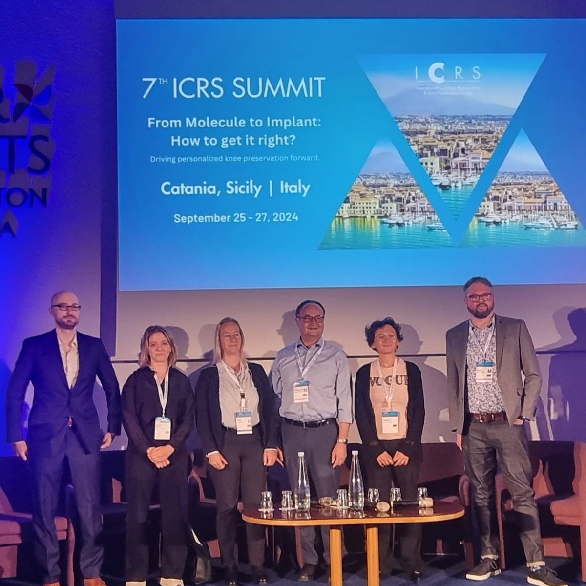 AltachBio's tweet photo. We were delighted to be selected as the winner of the "Innovation tank" pitch competition this morning at the ICRS - International Cartilage Regeneration &amp; Joint Preservation Society Summit in Catania, Italy. https://t.co/3rFZH6iMJy