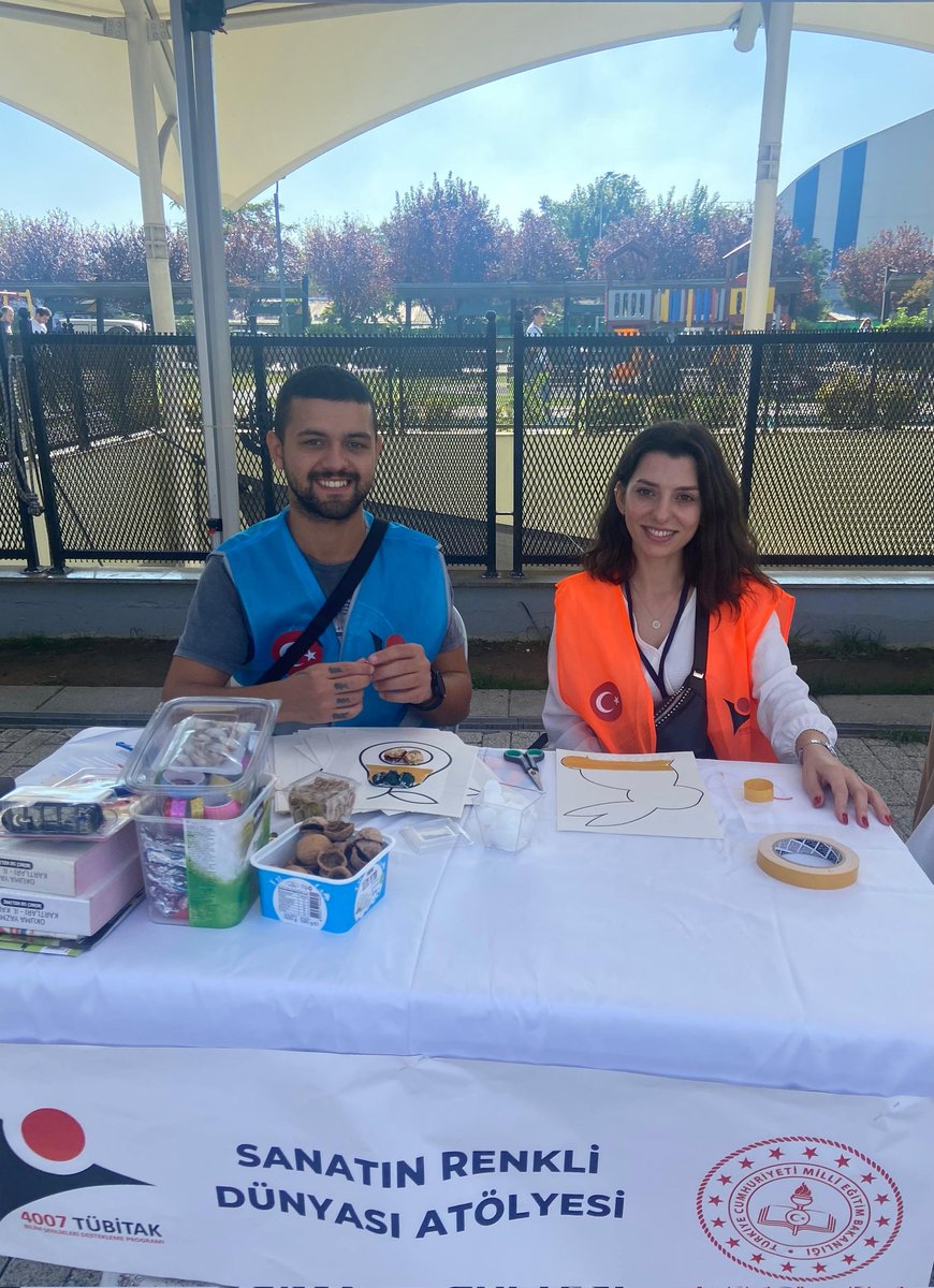 TÜBİTAK 4007 Kapsamında stantlarımızda yerimizi aldık ve sizleri bekliyoruz 🌼