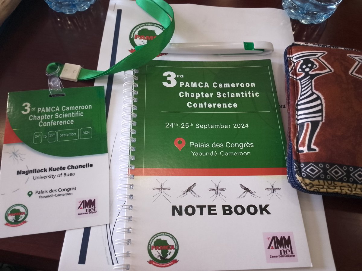 kuete_chanelle's tweet photo. The 3rd PAMCA Cameroon Chapter Conference, co-organized by the AMMNET Cameroon Chapter,took place on Tuesday and Wednesday. This year's theme was "Community Engagement for the Elimination of Vector-Borne Diseases:Utilizing the One Health Approach and New Technologies.
#PAMCA2024 https://t.co/iAe5ruQWB1