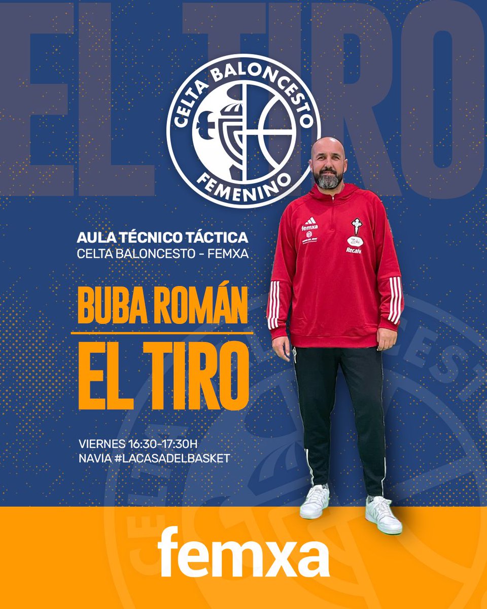 𝐴𝑈𝐿𝐴 𝑇É𝐶𝑁𝐼𝐶𝑂 𝑇Á𝐶𝑇𝐼𝐶𝐴: 𝐸𝑝. 1.

Hoy estrenamos la primera edición del aula técnico táctica con nuestro entrenador, Buba Román, quien será el encargado de hablar acerca de un fundamento clave como lo es 𝑬𝑳 𝑻𝑰𝑹𝑶 en etapas de iniciación.
⬇️