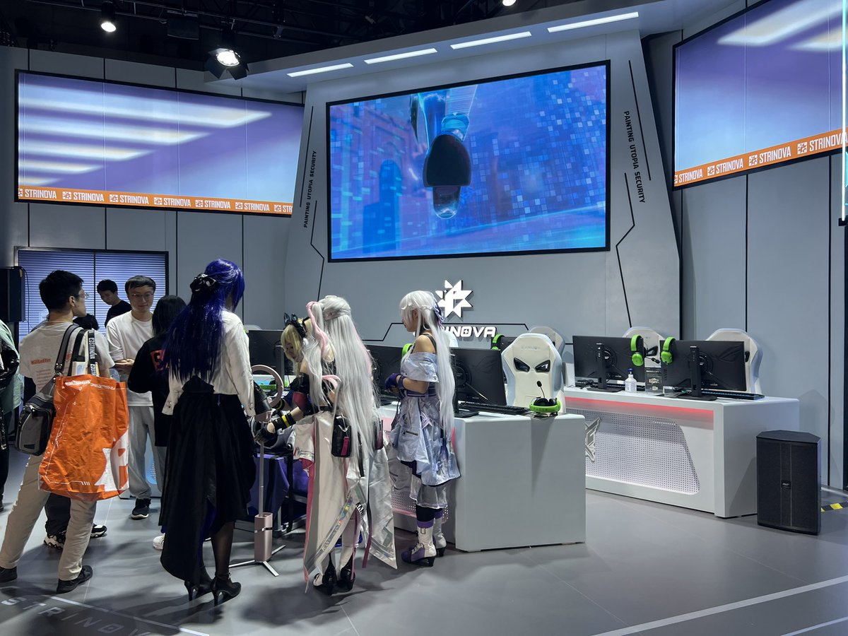 koueisy's tweet photo. @Strinova_JP #strinova #WLに入れてにゃう　#TGS2024 https://t.co/Dyqb5j4iwe