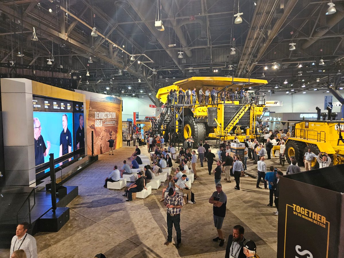 ImaEngineering's tweet image. We had an amazing experience over the past three days at @MINExpoIntl in Las Vegas, where we had the opportunity to connect with industry leaders and discuss the future of the digital mine. 

#MINExpo2024 #MiningInnovation