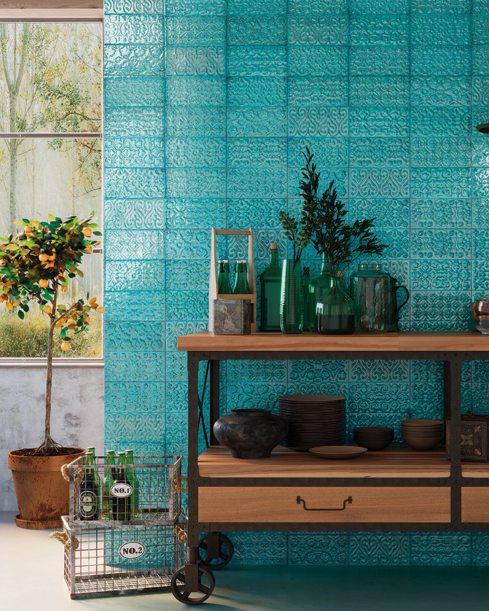 TheBeswickStone's tweet photo. Enliven your home with kisses of colour from our Zultan Wall Brick Tiles. 

These gorgeous tiles, containing a selection of embossed Arabic motifs, are available in a range of lively colours. From turquoise to vanilla to aquamarina. https://t.co/qrpjr6SNOQ