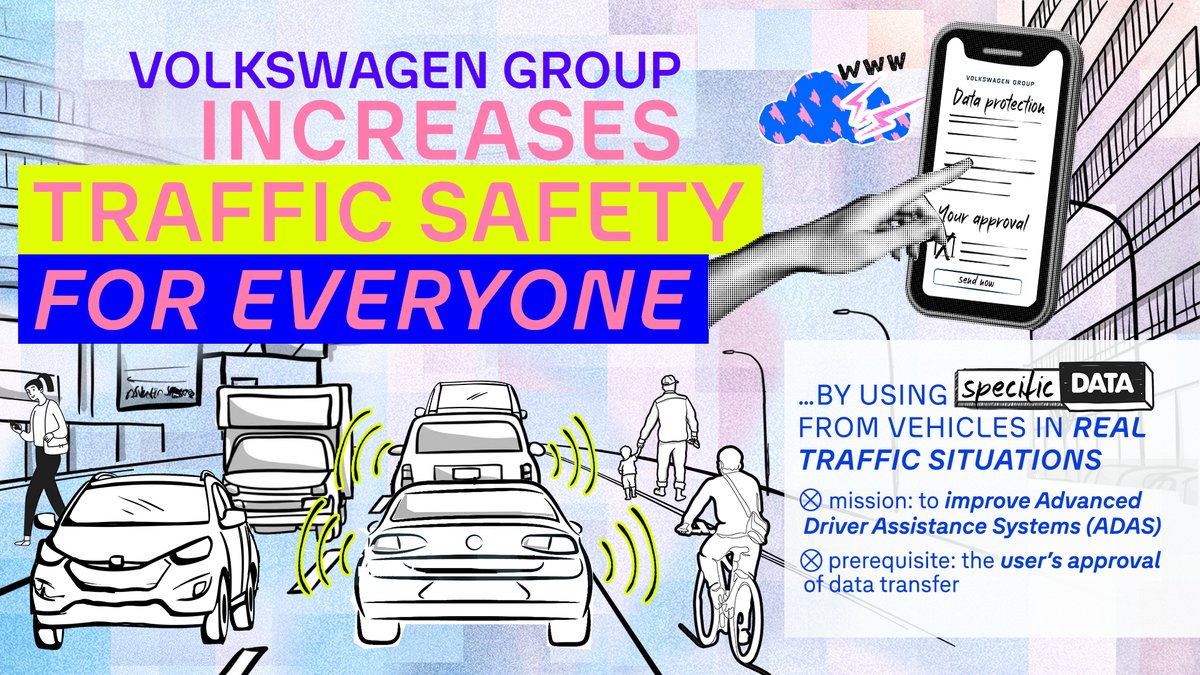 Analizzare i #dati inviati dai veicoli in condizioni di traffico reale per aumentare la #sicurezza: con questo progetto, gli sviluppatori di <a href="/VWGroup/">Volkswagen Group</a> potranno ottimizzare costantemente sistemi di assistenza e funzioni di guida automatizzata.
Più info ➡ bit.ly/3XBLktM