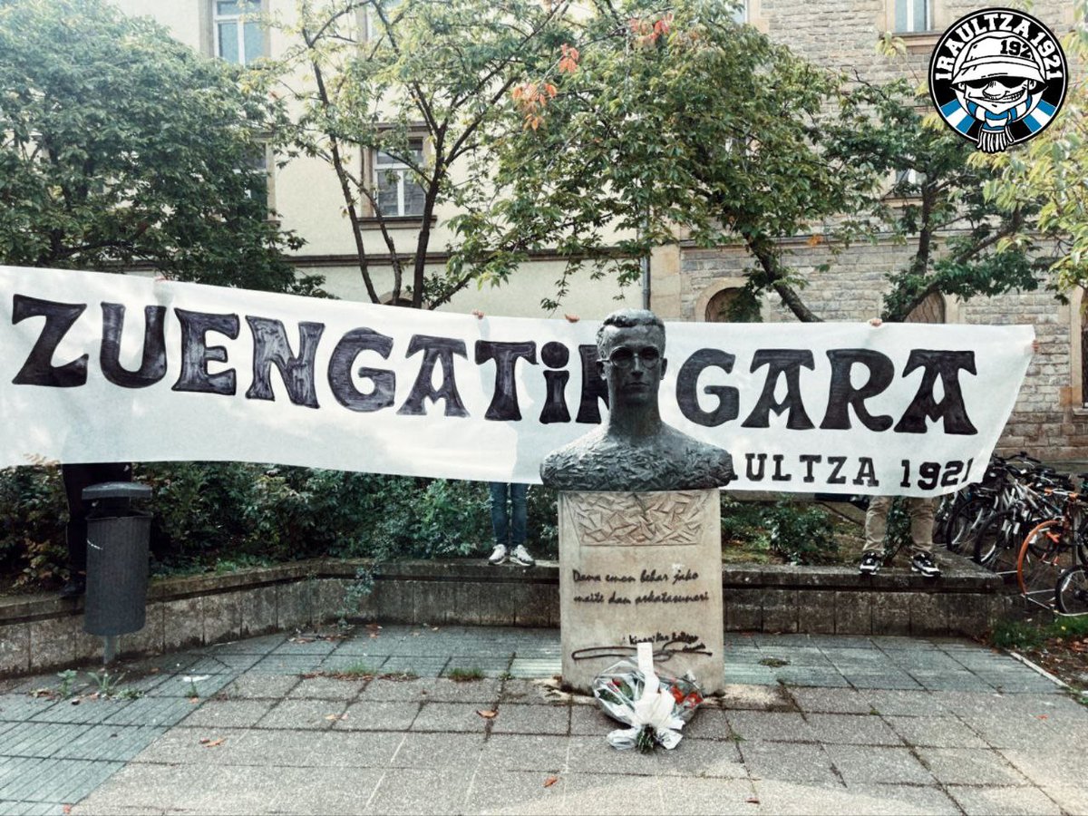 Iraultza1921's tweet photo. GUDARI EGUNA 2024 🌹

ZUENGATIK GARA https://t.co/P466XB56Ew
