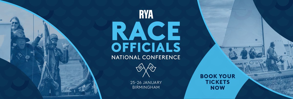 Bookings are live for the RYA Race Officials Conference! Held once every 4 years, the conference at Birmingham University, 25-26 January 2025, will feature both full-length and bitesize sessions as well as plenty of opportunities for networking. Sign up: rya.org/JcYe50TvnPU