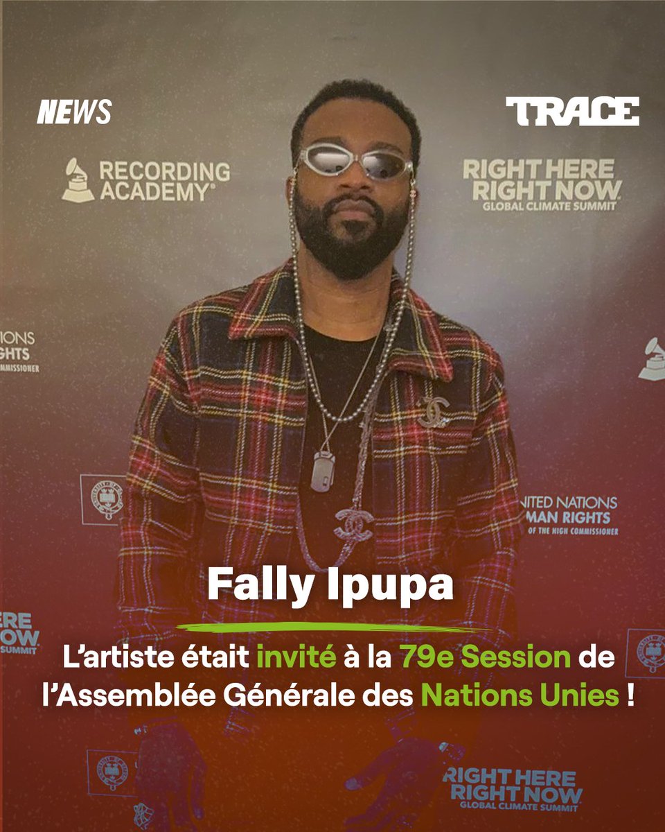 tracecongo's tweet image. 🦅👑 @fallyipupa01 était présent à la réception de la Recording Academy à l'université d'Oxford à l'occasion de la 79e Assemblée Générale des Nations Unies 💪🏽

Un mot pour lui ?

#PremierSurLesHits #TraceCongo #WeAreCongoleseMusic