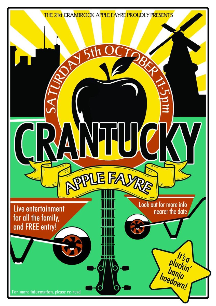 SchoolCranbrook's tweet photo. CRANBROOK APPLE FAYRE: SATURDAY 5TH OCTOBER - DONATIONS NEEDED!

We desperately need prizes for the tombola - please donate sweets, chocolates, bottles (alcoholic &amp; non-alcoholic), beauty pots &amp; potions etc etc. NOW &amp; leave in the hall cupboard in Barham.  

Thank you. https://t.co/JoFlQehGTn