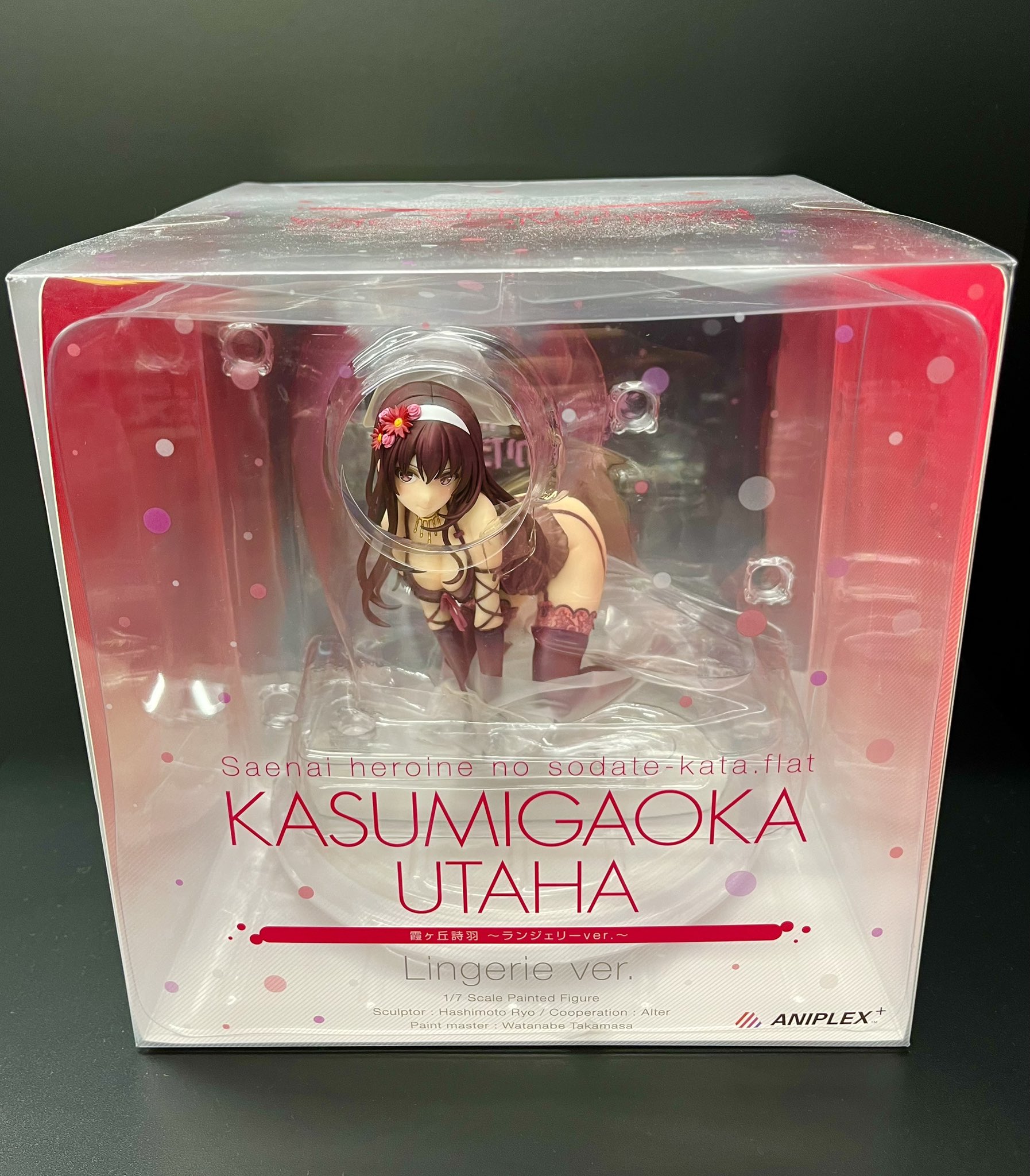 冴えない彼女の育てかた♭ 霞ヶ丘詩羽 ～ランジェリーver.～ジャンク品 1/4 冴えない彼女の育てかたFine: 霞ヶ丘詩羽 Animation Ver
