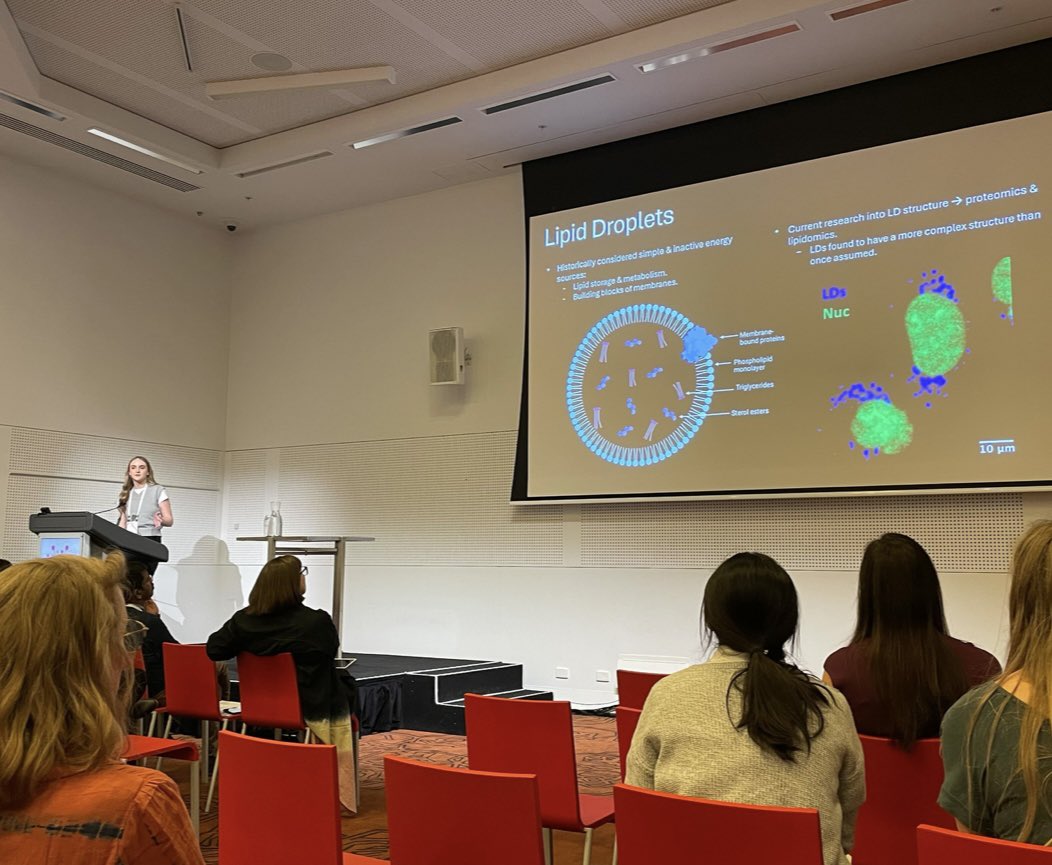 Abbey Milligan (@abbey_milligan) on Twitter photo BMH Day 4
Thank you so much to BMH2024 for the opportunity to speak at such an incredible conference. & thank you to my supervisor <a href="/DrDonnaWhelan/">Donna Whelan</a>, co supervisor <a href="/HelbigLab/">Helbig Lab</a>, my lab & <a href="/ausbiophyssoc/">Australian Society for Biophysics (ASB)</a> friends for an amazing congress!
<a href="/bmh2024Melb/">Biomolecular Horizons 2024</a> π§¬
<a href="/LIMSLTU/">La Trobe Institute for Molecular Science</a> <a href="/latrobe/">La Trobe University</a> BMH Day 4
Thank you so much to BMH2024 for the opportunity to speak at such an incredible conference. & thank you to my supervisor <a href="/DrDonnaWhelan/">Donna Whelan</a>, co supervisor <a href="/HelbigLab/">Helbig Lab</a>, my lab & <a href="/ausbiophyssoc/">Australian Society for Biophysics (ASB)</a> friends for an amazing congress!
<a href="/bmh2024Melb/">Biomolecular Horizons 2024</a> π§¬
<a href="/LIMSLTU/">La Trobe Institute for Molecular Science</a> <a href="/latrobe/">La Trobe University</a>