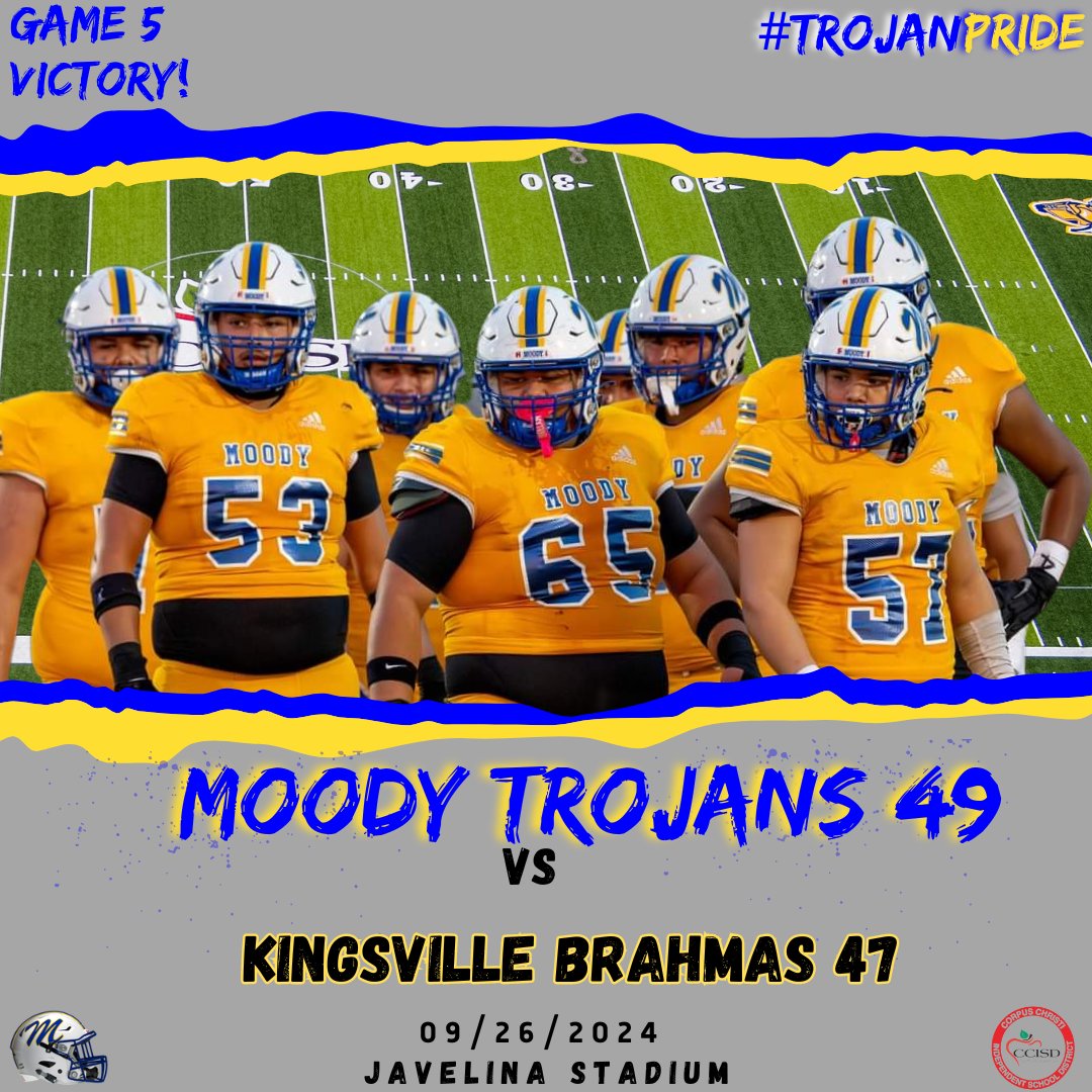 CC Moody Trojans Football tweet media