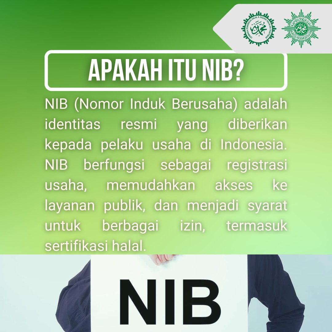 lphkhtmu's tweet photo. APAKAH ITU NIB ? 

Simak lebih lanjut... 

#NIB #sertifikasihalal #lphkht
#muhammadiyah #halal

Temukan kami di sosial media kami, sobat halal-mu! : 
Ig, Tiktok : @lphkhtmu
Facebook: Lphkhtmuhammadiyah
Website: https://t.co/VfMKtsooAq https://t.co/DLVGiPTMRt