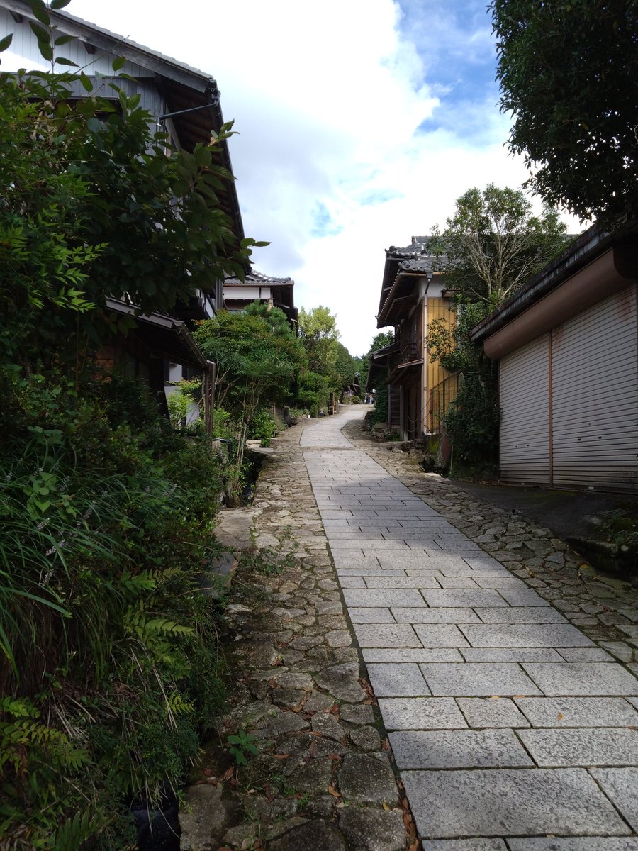 HTeru3's tweet photo. 馬籠宿にきた～ https://t.co/9kxBCAI3JN