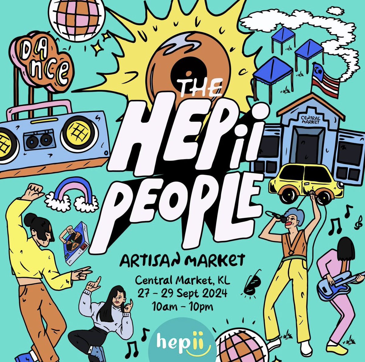 kaypohmedia's tweet photo. What’s happening in Klang Valley this weekend!

Malam Akustik REX KL
📍REX KL

Pasar Seloka Weekend Picnic
📍PJ Trade Centre

VTA Fest 
📍The Spine, PJ Kita

The Hepii People Artisan Market 
📍Central Market

#kaypohevents https://t.co/QaTi0T2Mne
