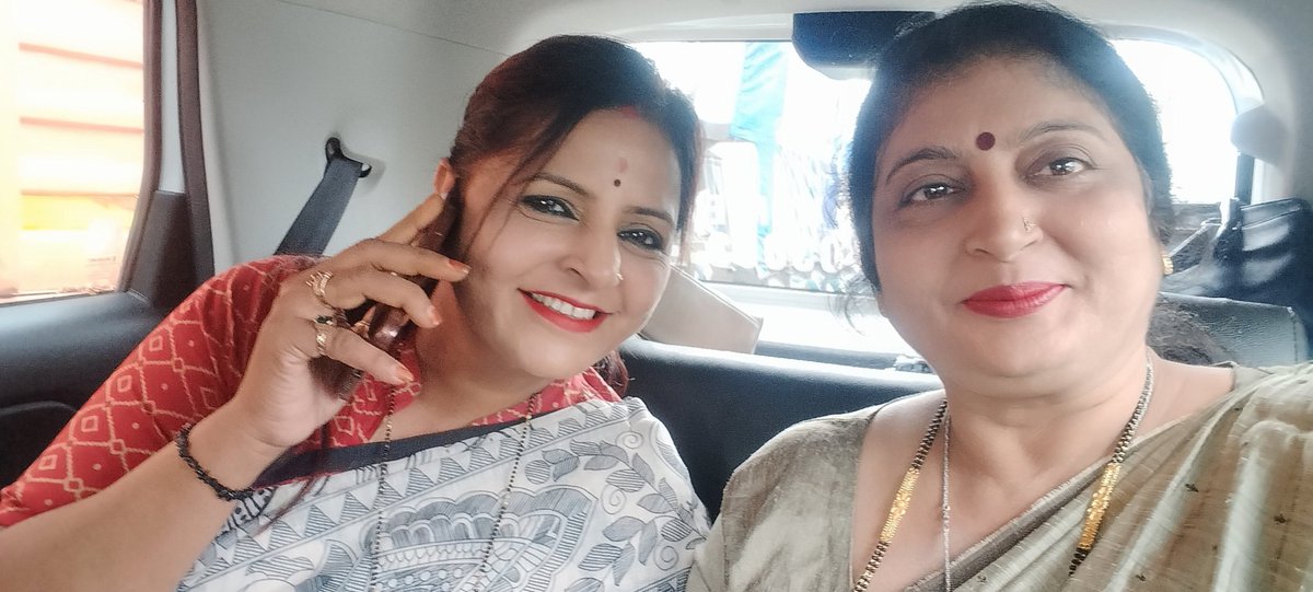 MamtaParmani's tweet photo. On the way to Pradesh office, Mumbai.
@BJPMM4Maha 
@ChitraKWagh 
@bhosalevarsha24 https://t.co/5L7a9zhu7I
