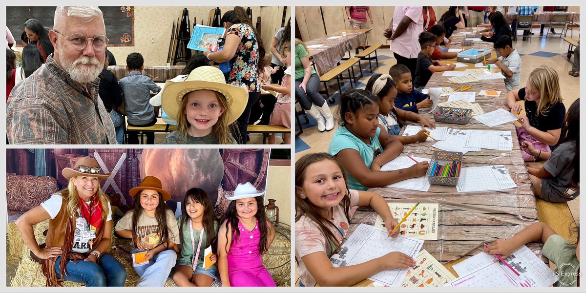 Amazing time at the Wild West Family Literacy Night #AnnieRMitchell! Families came together for a night of scavenger hunts, puzzles, and loads of reading fun. It was a great way to spark a love for reading! #IAmVUSD <a href="/NataliGarza1/">Natali Garza</a> <a href="/coachinwpurpose/">Aída</a>