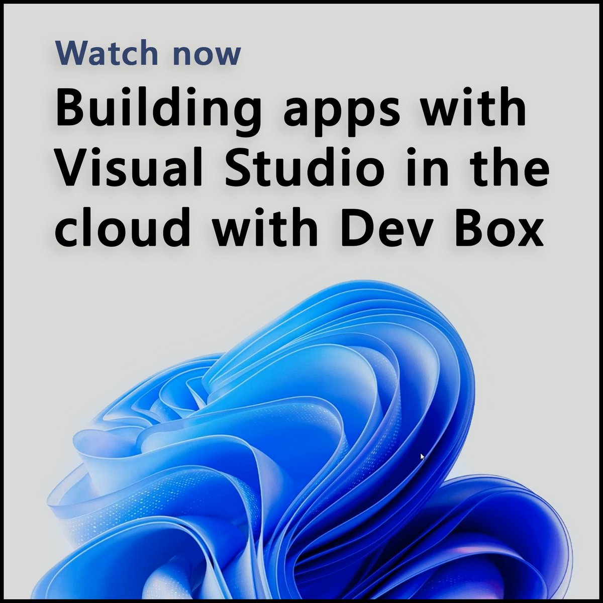 microsofttech's tweet image. Find out how to create and run dev boxes—preconfigured workstations optimized for building applications in the cloud. #DevBox #VisualStudio 
msft.it/6013mOdqZ