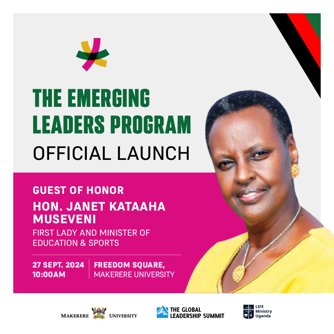 JohnOlupot3's tweet image. It's just about three (03) hours left to the official launch of the #EmergingLeadersProgram . I will be there to keep you posted. 
#ELPLaunch @LIFEMinug @ELP_Uganda @Makerere @TheGLSUganda @ProfNawangwe 
@Uwihanganye_A
