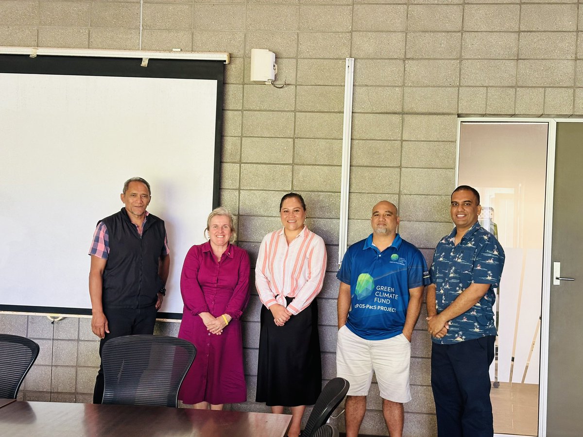 DarrylIkbal's tweet photo. 🌊 🇳🇺 Day 4 Update! 🌊
Today, I had the privilege of participating in the Niue Water Steering Committee. I shared insights from our week-long mission to Niue and provided updates on the #MFAT-funded Water Scarcity Project. 

It was great to engage with fellow committee members, answer their questions, and discuss the plans #DFAT has for the water sector in Niue. Collaborating ensures our projects are complementary and that we’re making the most of our resources! 💧🤝 This committee meets every month to discuss anything and everything related to the water sector.

#NiueWaterSteeringCommittee #WaterScarcity #Collaboration #SustainableDevelopment