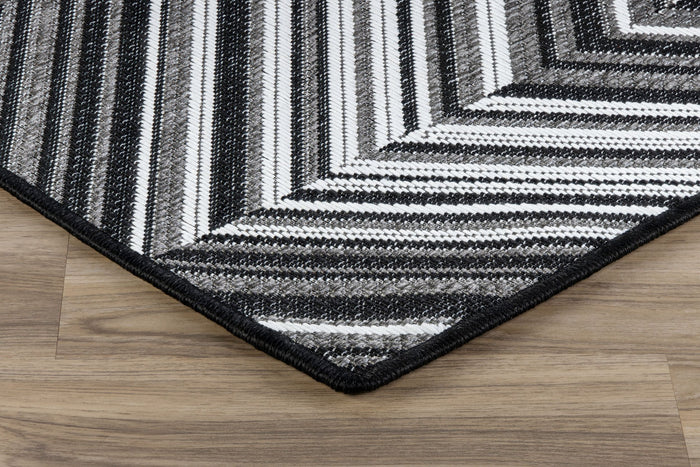 Missoni Blurred
The Missoni Blurred carpet by STARK is a high-performance, outdoor, geometric masterpiece. Woven by machine and precisely controlled by computer with electronic jacquards, this flatweave carpet combines cutting-edge technology with the iconic Missoni design
