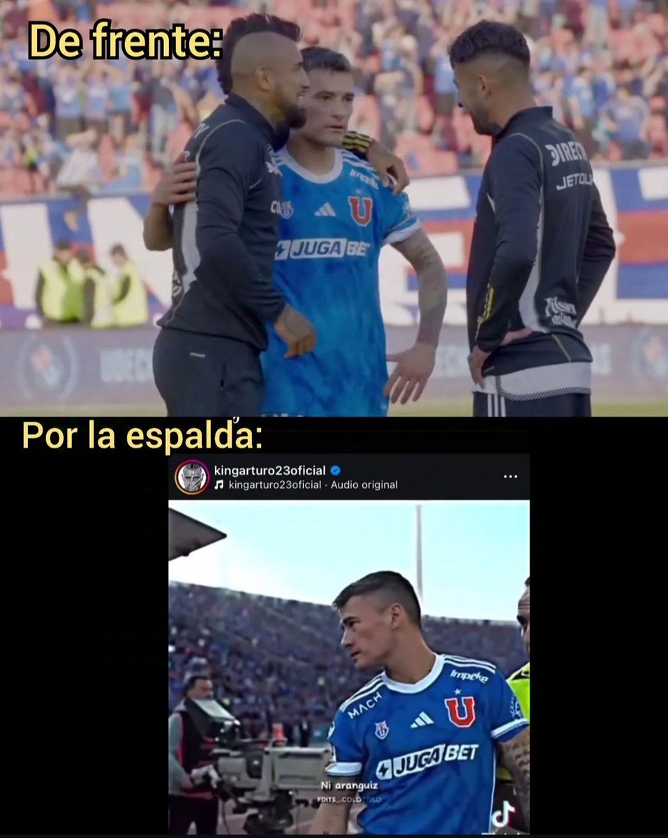 nacho_stuardo's tweet photo. A Vidal se lo come el personaje, sacándome la camiseta, no podí bardear a Aranguiz po wn, care Pato y Herrera son los únicos que te van a salir a responder, pero Aranguiz es tan bajo perfil q si fuera por él ni con TnT hablaría https://t.co/LbP13NjgIl