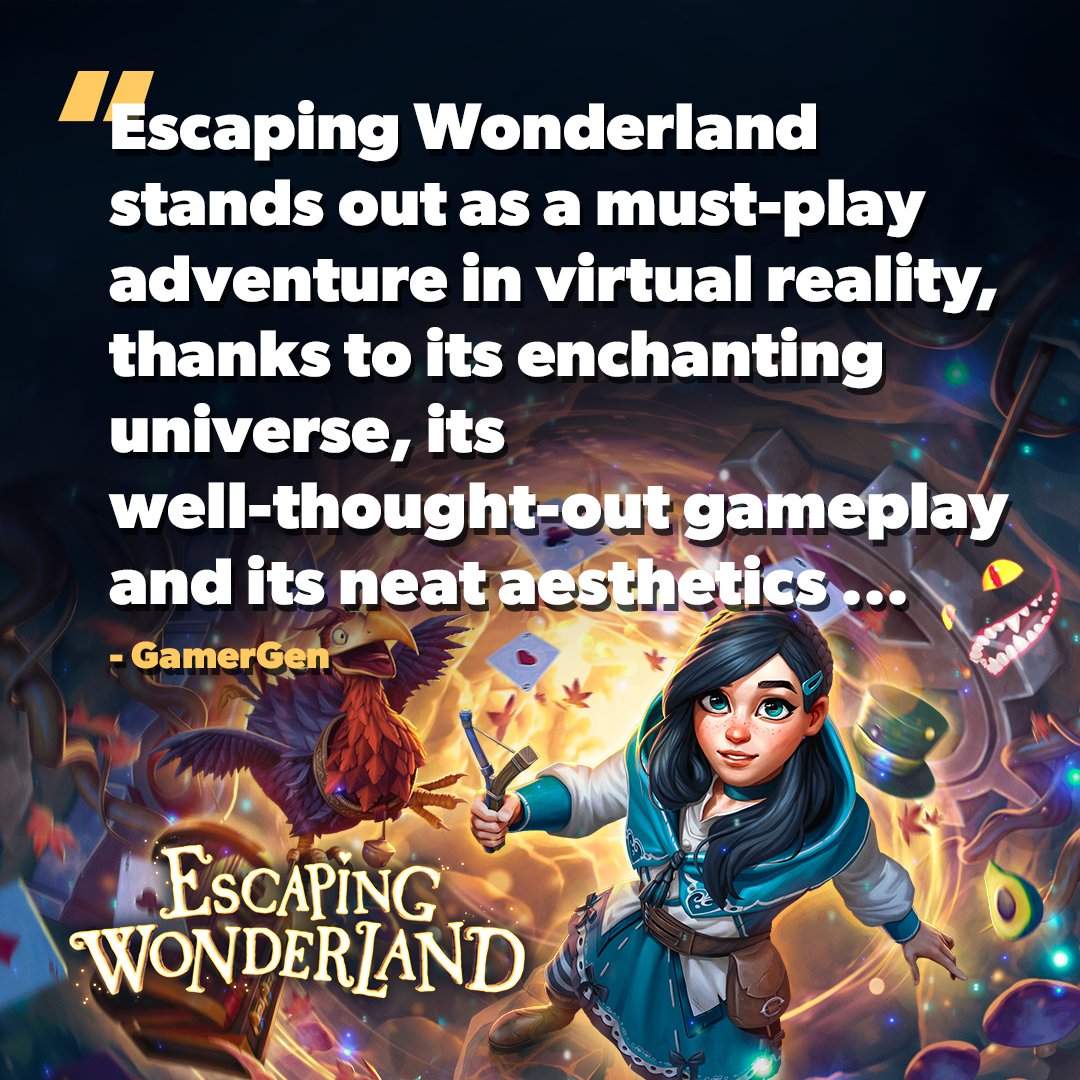 beyondframesent's tweet image. GAMERGEN.COM on Escaping Wonderlad 👉gamergen.com/tests/test-esc…