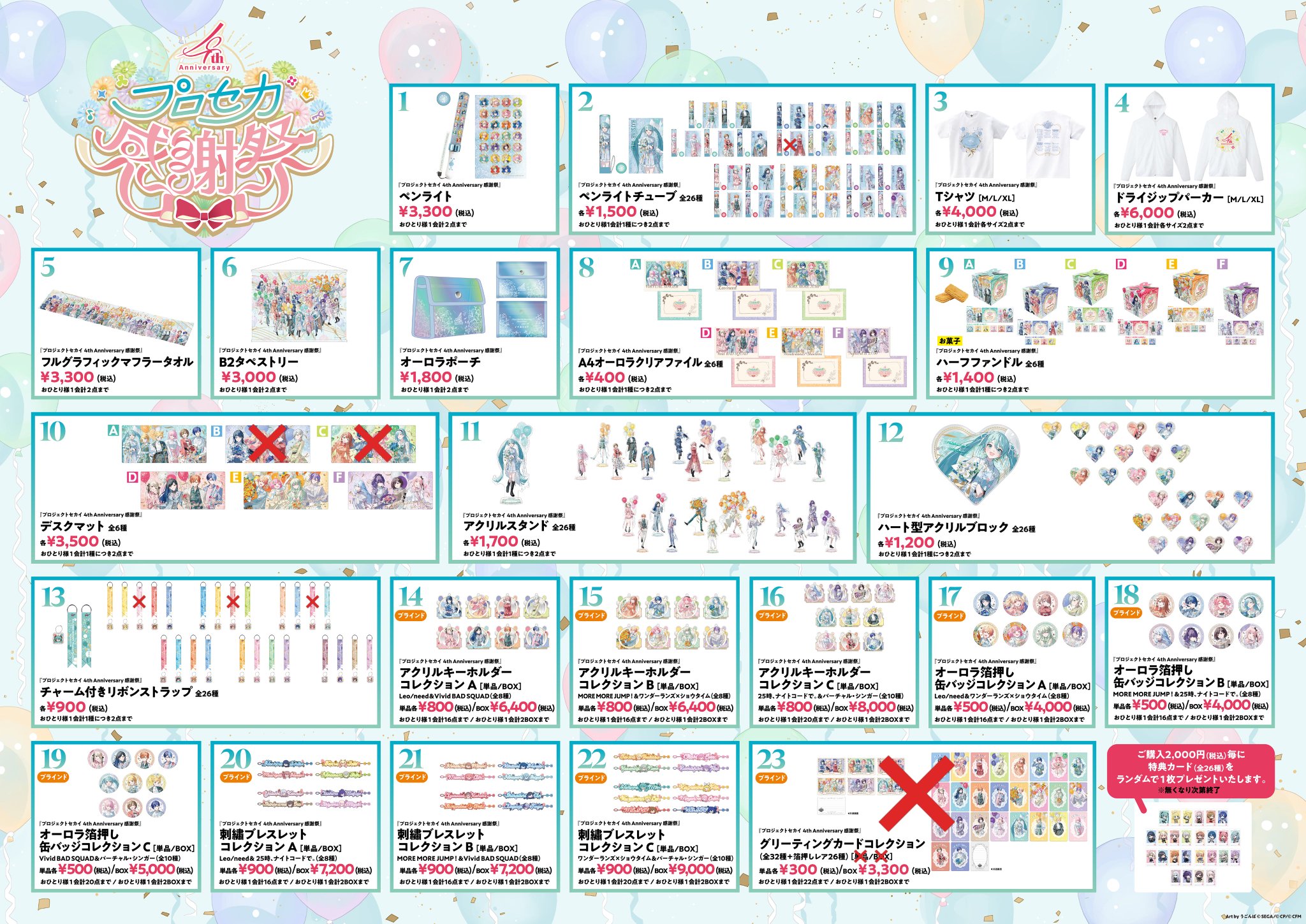 プロジェクトセカイ 5th Anniversary 感謝祭 on X: 