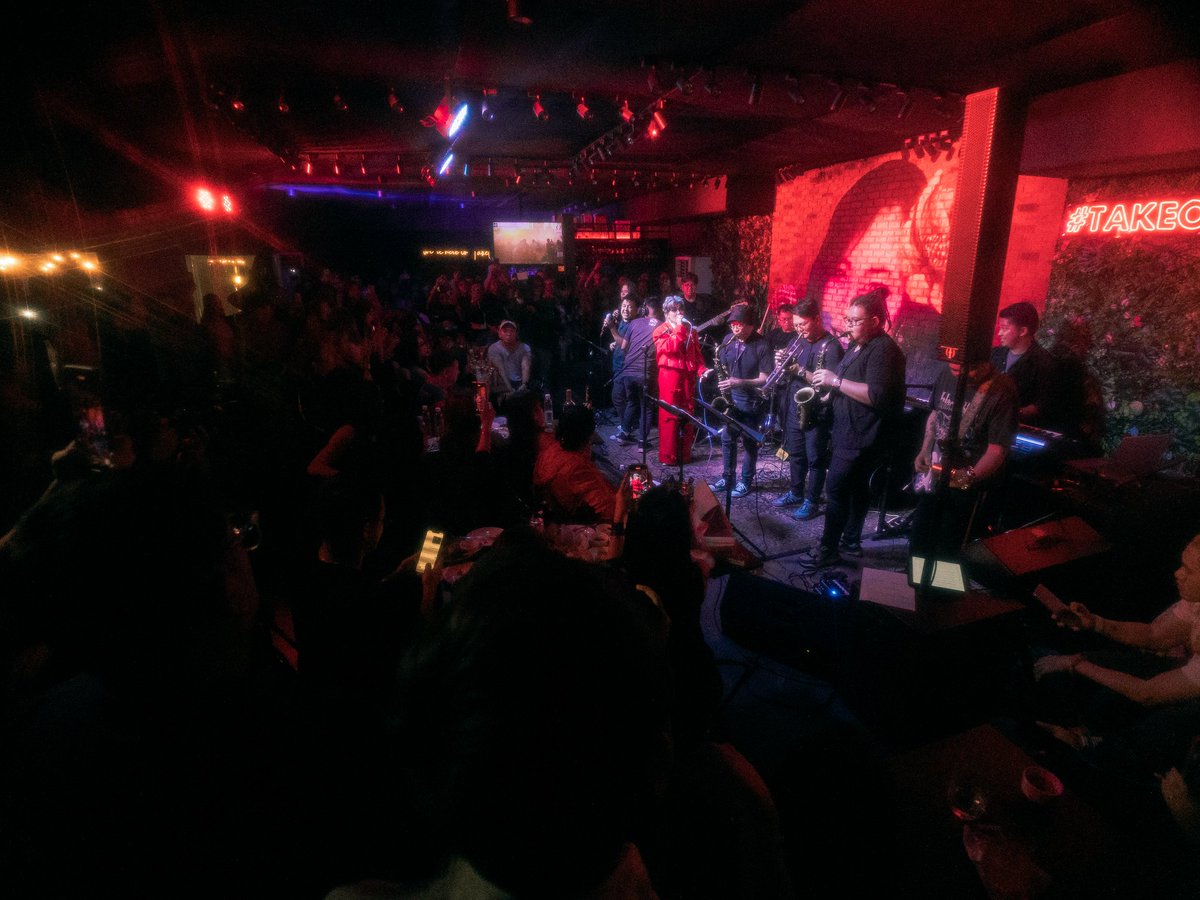 cornerstone_ofc's tweet photo. TOYO TAKEOVER! 🤡✨

Maraming salamat sa mga nakisalo at nakijam sa single launch ng Toyo ni @KZofficial! 

1/2 https://t.co/rnHnAJO8kE