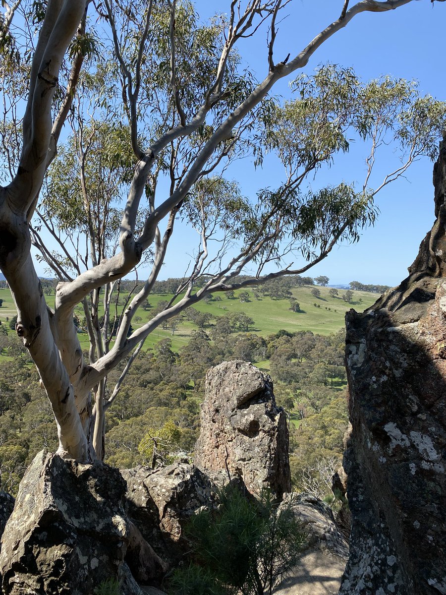 Nice day at hanging rock. Most of the population of Melbourne agrees with me!