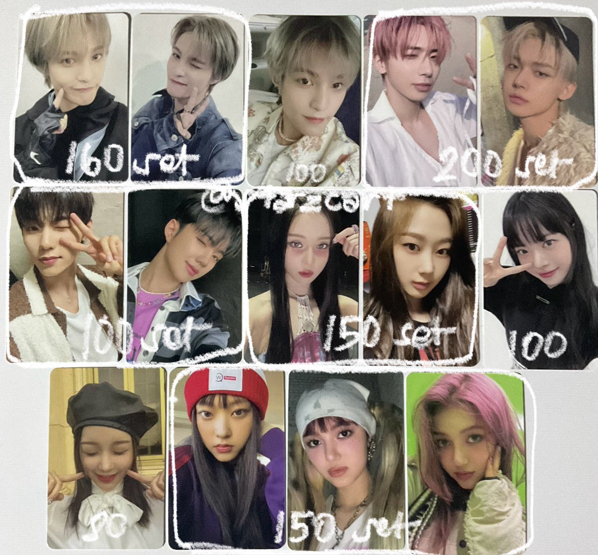 starzcart's tweet photo. wts lfb ph | #starzsells 
assorted pcs (SALE !!)

✿ dop 3 days
✿ rfs need funds
✿ jnt/flash express
✿ all pcs are in good condition 
✿ onhand, can ship immediately 
✿ check the PHOTOS/alt for prices

dm/reply to claim ⭐️

t. wts lfb pc ph zb1 tbz nct kep1er evnne aespa nwjs https://t.co/QnwHS4dzaQ