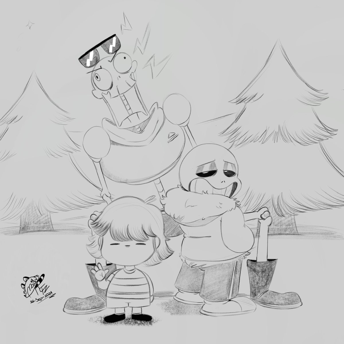 MailoDva's tweet photo. SKETCH FROM THE FUNNY SKELETONS :P
#undertale https://t.co/n6STugS9ZD