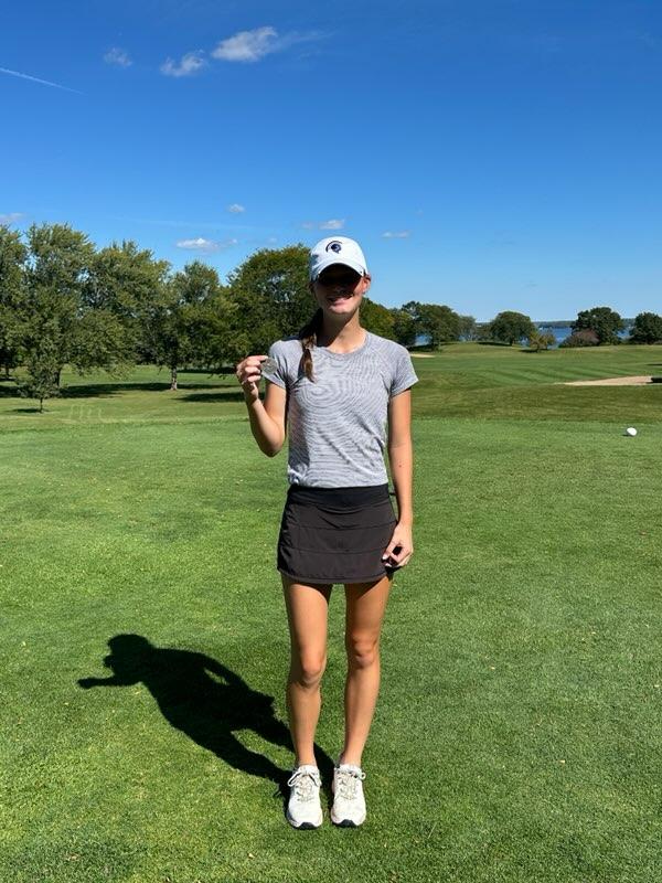 SpartanGrlsGolf's tweet image. Congrats to Senior Captain @macyclegg25 on being named 2nd Team All-GMC. Macy has had a phenomenal season and very deserving of this accomplishment!! Great job Macy!! Keep working hard, not done yet! #Rfactor
