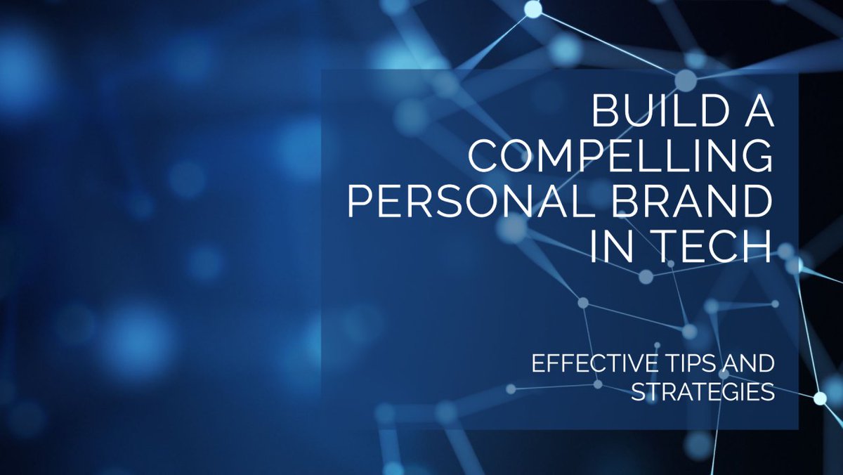 ELDAASTech's tweet photo. https://t.co/1pZGvm2gKw

What strategies have you found effective in building your personal brand? Let’s connect and share insights!

#PersonalBranding #TechIndustry #CareerDevelopment #Networking #ContinuousLearning #ThoughtLeadership https://t.co/TvOEEeMWKt
