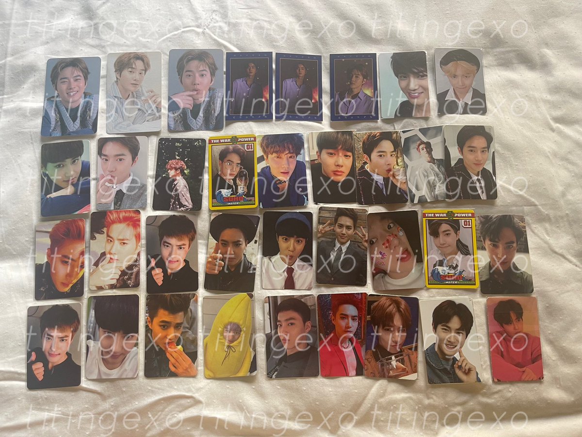 TITINGEXO's tweet photo. HELP RT PLEASE!

🏷️  WTS LFB EXO SUHO OFFICIAL PHOTOCARDS PH 

all pcs are clean (from personal collection)

dop: payo or 1 week
mod: j&amp;t and shopee

reply/dm to claim and for the prices! https://t.co/ykShzXocCL