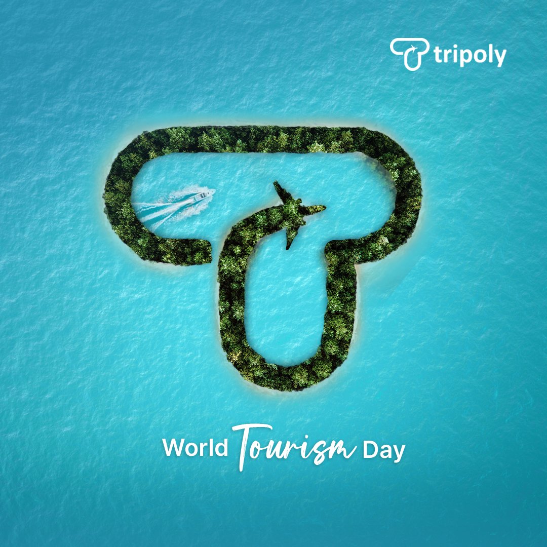 tripolyofficial's tweet photo. Happy World Tourism Day! 🌍

#WorldTourismDay 
#ExploreTheWorld 
#TravelWithTripoly https://t.co/QOe3bi5iCo