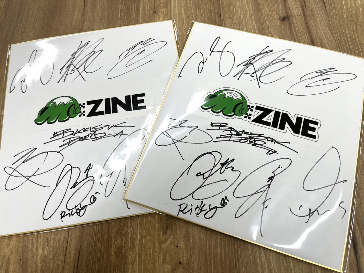 M:ZINE【エンジン】 (@mzine_tvasahi) on Twitter photo 🎵#𝗠𝗭𝗜𝗡𝗘 エンジン📕
\#BALLISTIKBOYZ <a href="/ballistik_fext/">BALLISTIK BOYZ</a>/
全員のサイン入り色紙を
抽選で2名様にプレゼント🎁✨
応募方法
➀<a href="/MZINE_tvasahi/">M:ZINE【エンジン】</a> をフォロー
②この投稿をRP<〆10/31(木)中>
※当選は後日DMにて連絡
応募規約はこちら▼
tv-asahi.co.jp/mzine/present/
#テレビ朝日 🎵#𝗠𝗭𝗜𝗡𝗘 エンジン📕
\#BALLISTIKBOYZ <a href="/ballistik_fext/">BALLISTIK BOYZ</a>/
全員のサイン入り色紙を
抽選で2名様にプレゼント🎁✨
応募方法
➀<a href="/MZINE_tvasahi/">M:ZINE【エンジン】</a> をフォロー
②この投稿をRP<〆10/31(木)中>
※当選は後日DMにて連絡
応募規約はこちら▼
tv-asahi.co.jp/mzine/present/
#テレビ朝日