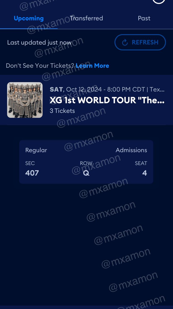 lyannaamon's tweet photo. ‼️ #wtsxg ‼️ #wtskpop ‼️

WTS XG First Howl Concert Ticket
October 12, 2024 Grand Prairie, TX

og price: $133
selling for: $110

DM if interested

‼️ #wtsxg ‼️ #wtskpop ‼️

#XG_1stWORLDTOUR https://t.co/ZR4niHFA9p